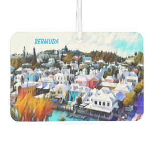 Pop Art Bermuda Ceramic Air Freshener