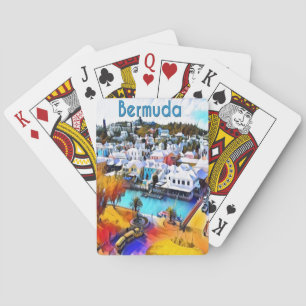Pop Art Bermuda Playing Cards