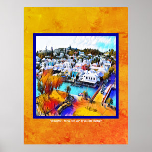 Pop Art Bermuda Poster
