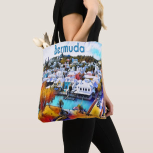 Pop Art Bermuda tote bag