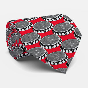 Pop Art Bottle Caps Power Tie