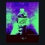 Pop art bottle poster<br><div class="desc">I created this pop art pattern from my props that I own. This modern art piece would add a splash of colour and have everyone talking about it.</div>