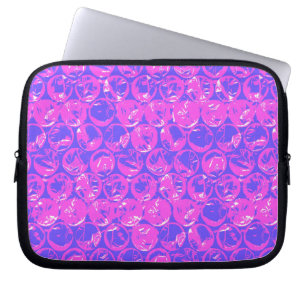 Pop art bubble wrap laptop sleeve