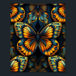 Pop Art Butterfly Poster<br><div class="desc">Aesthetic Pop Art Butterfly</div>