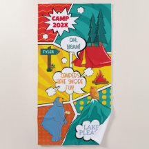 Pop Art Camping Fun