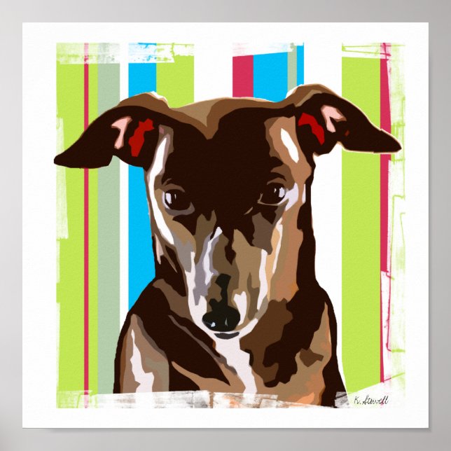 Pop Art Canvas Print (Front)