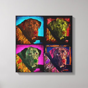 pop art canvas print