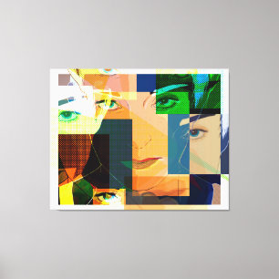Pop Art Canvas Print
