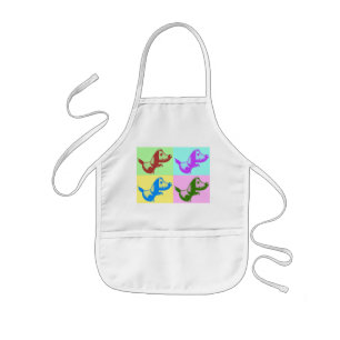 Pop Art Cartoon Dog Apron