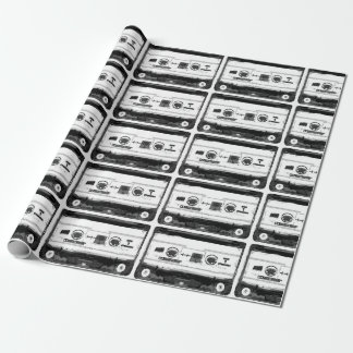 Pop Art Cassette Retro Wrapping Paper