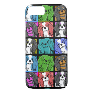 Pop Art Cavalier King Charles Spaniel iPhone 7 cas Case-Mate iPhone Case