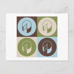 Pop Art Cheese Postcard