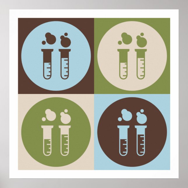 Pop Art Chemical Engineering Poster (Front)