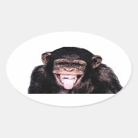 Pop Art Chimpanzee Sticking Tongue Out