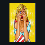 Pop Art Cinema Woman 3<br><div class="desc">I have actually purchased this image 3 times to use on my products here and lost it; yet, the first time, I did purchase the extended license to legally use it here on my products for you. I hope you love it and the next 2 in the series. I can...</div>