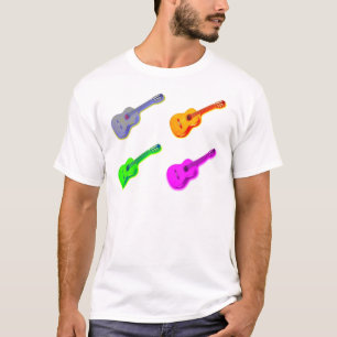 Pop Art Classical Spanish Guitar T-Shirt
