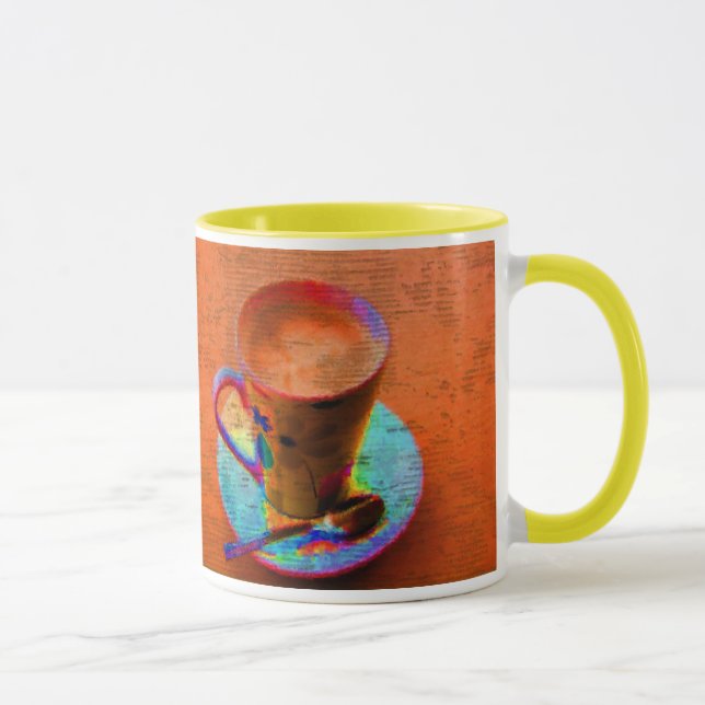 Pop Art Coffee Cup Mug (Right)