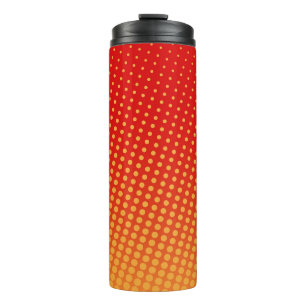Pop art colorful background1960s,abstract,art,back thermal tumbler