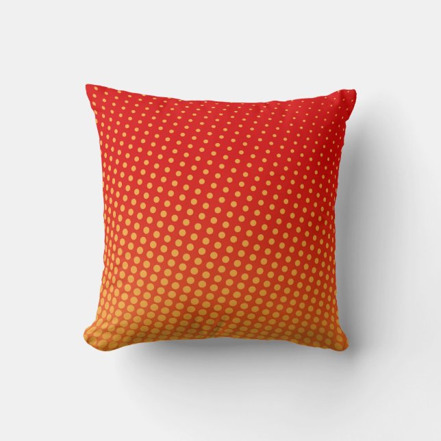 Pop art colourful background1960s,abstract,art,bac throw pillow (Front)
