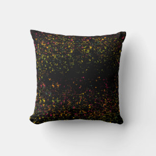 Pop Art Colourful Lips Throw Pillow