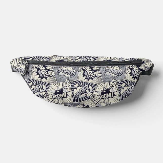 Pop Art Comic Book Fanny Pack (Lay Down)