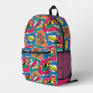 Pop Art Comic Book Sac à dos imprimé