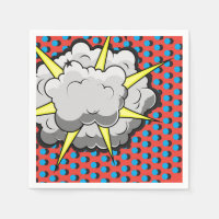 Pop Art Comic Style Explosion