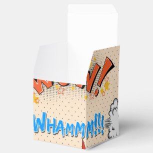 Pop Art Comic Style Ha Ha Ha! Favor Box
