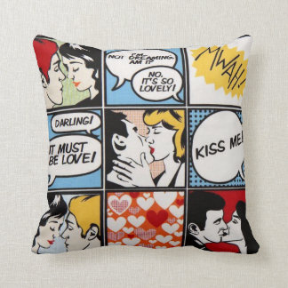 Pop Art Comics Pillow