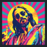 Pop Art Cool Jesus Photo Print<br><div class="desc">If you like religious designs,  this one will be perfect for you. It shows Jesus.</div>