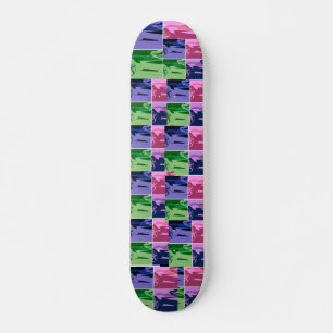 Pop Art Corvettes Skateboard
