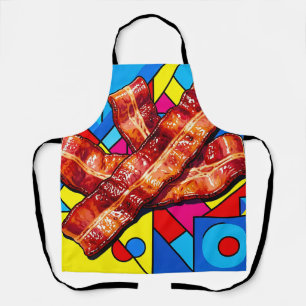 Pop Art Crispy Bacon Apron