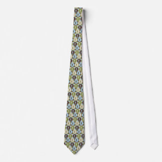 Pop Art Cross Country Skiing Tie