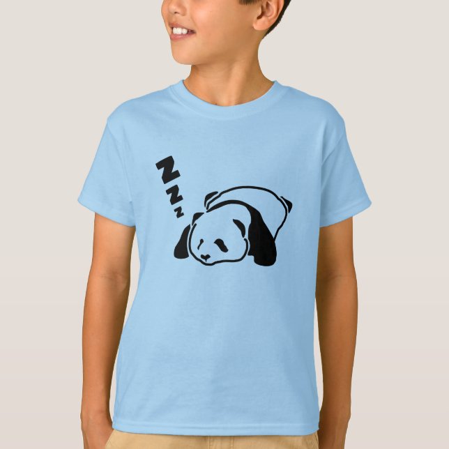 Pop Art Cute Panda T-Shirt (Front)