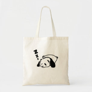 Pop Art Cute Panda Tote Bag