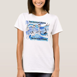 Pop Art Dancing Music Musical Notes Performing art T-Shirt