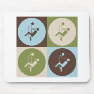 Pop Art Dental Hygiene Mouse Pad