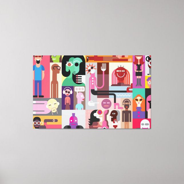  Pop art design  Canvas Print (Front)