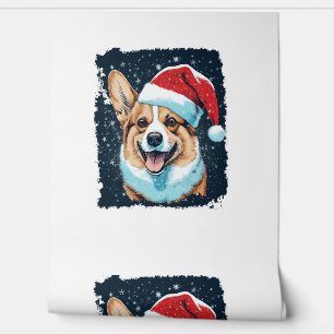 Pop Art Dog Christmas Corgi  Wallpaper