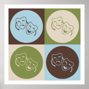 Pop Art Drama Poster
