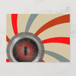 Pop Art Driver Postcard