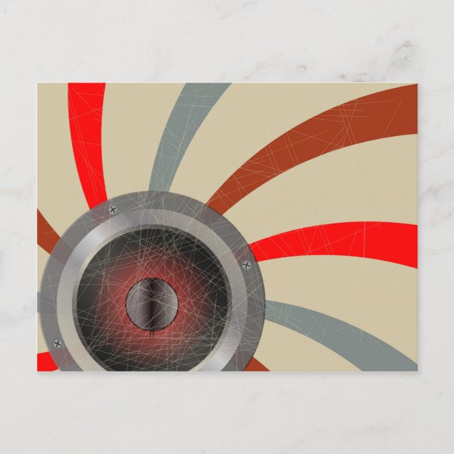 Pop Art Driver Postcard (Front)