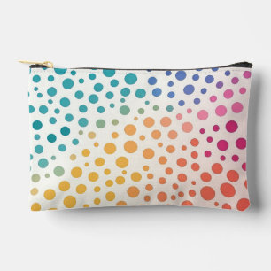 Pop Art Energy Dots Colourful Gradient Accessory Pouch