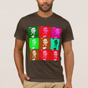 Pop Art .esque Abraham Lincoln T-Shirt