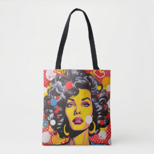 Pop Art Explosion Tote Bag