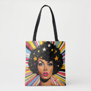 Pop Art Explosion Tote Bag