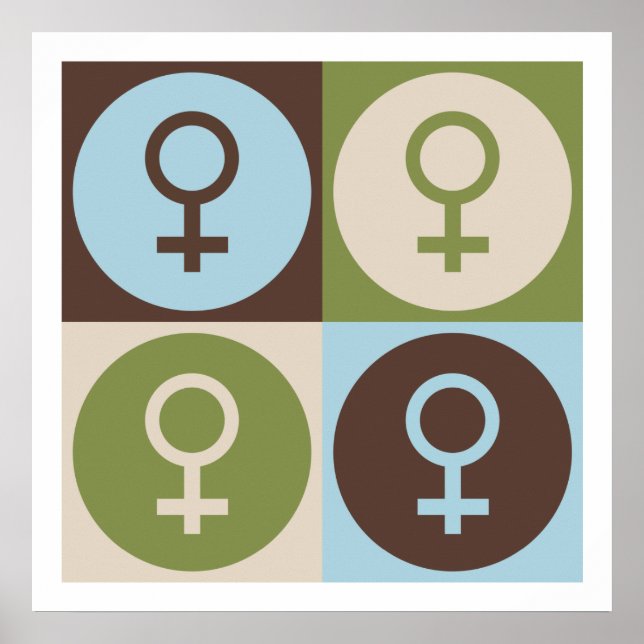 Pop Art Feminism Poster (Front)