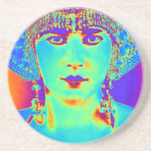 Pop Art Flapper Coaster