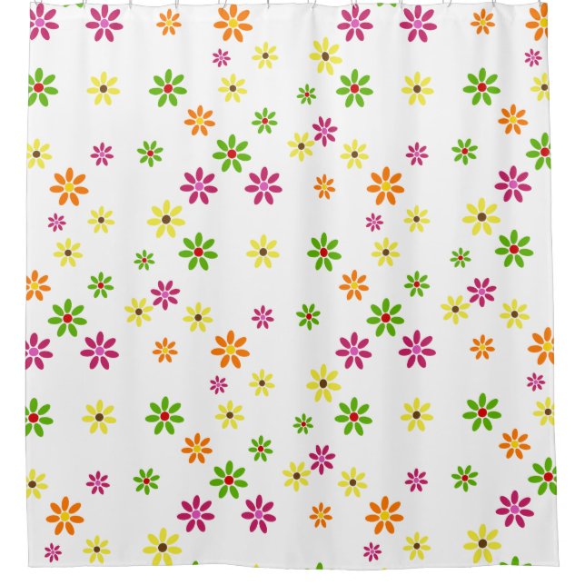 Pop Art Flowers seamless pattern + your ideas (Front)