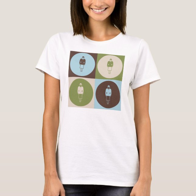 Pop Art Flying T-Shirt (Front)
